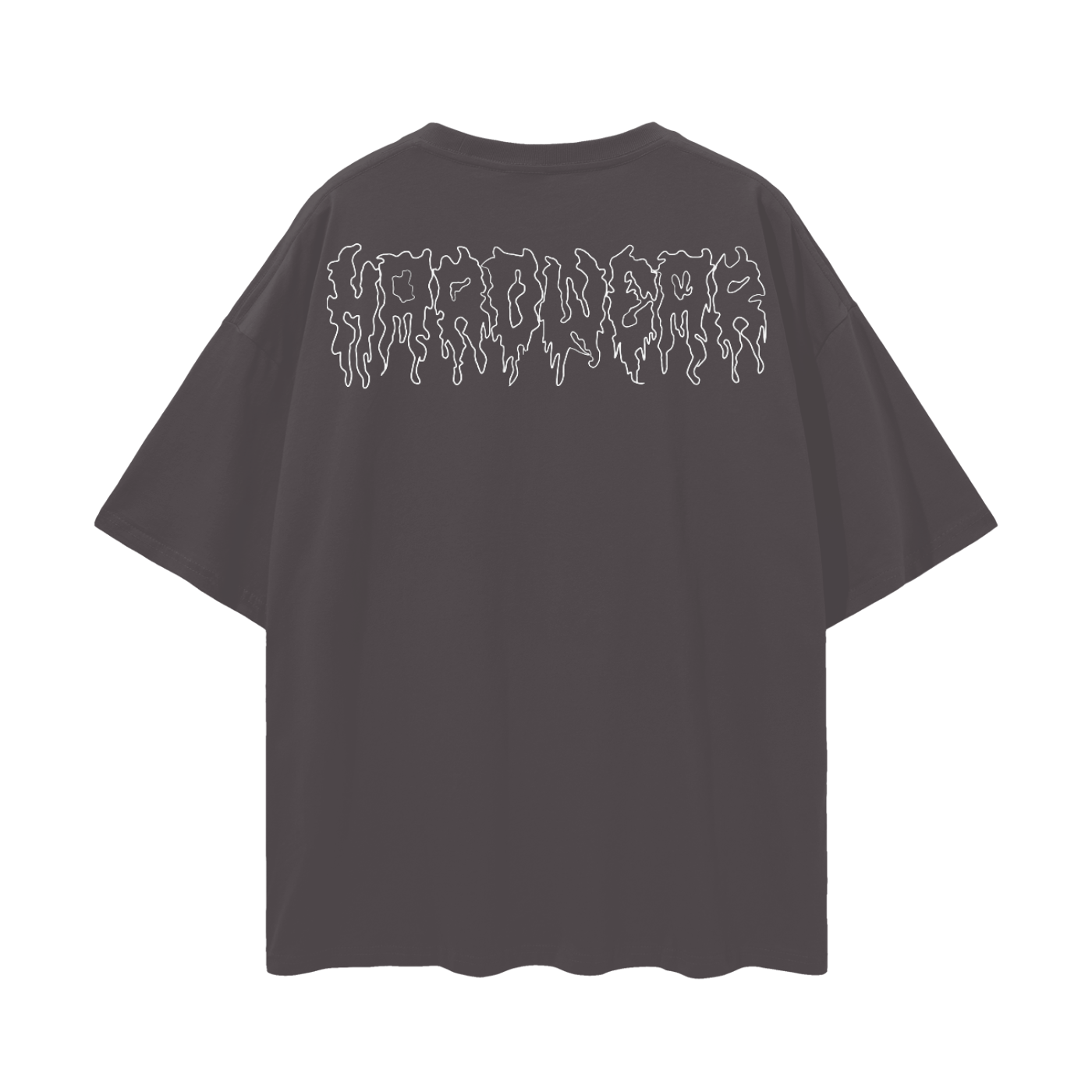 Oversize Deep Drop Shoulder "Lift Now Cry Later" Tee