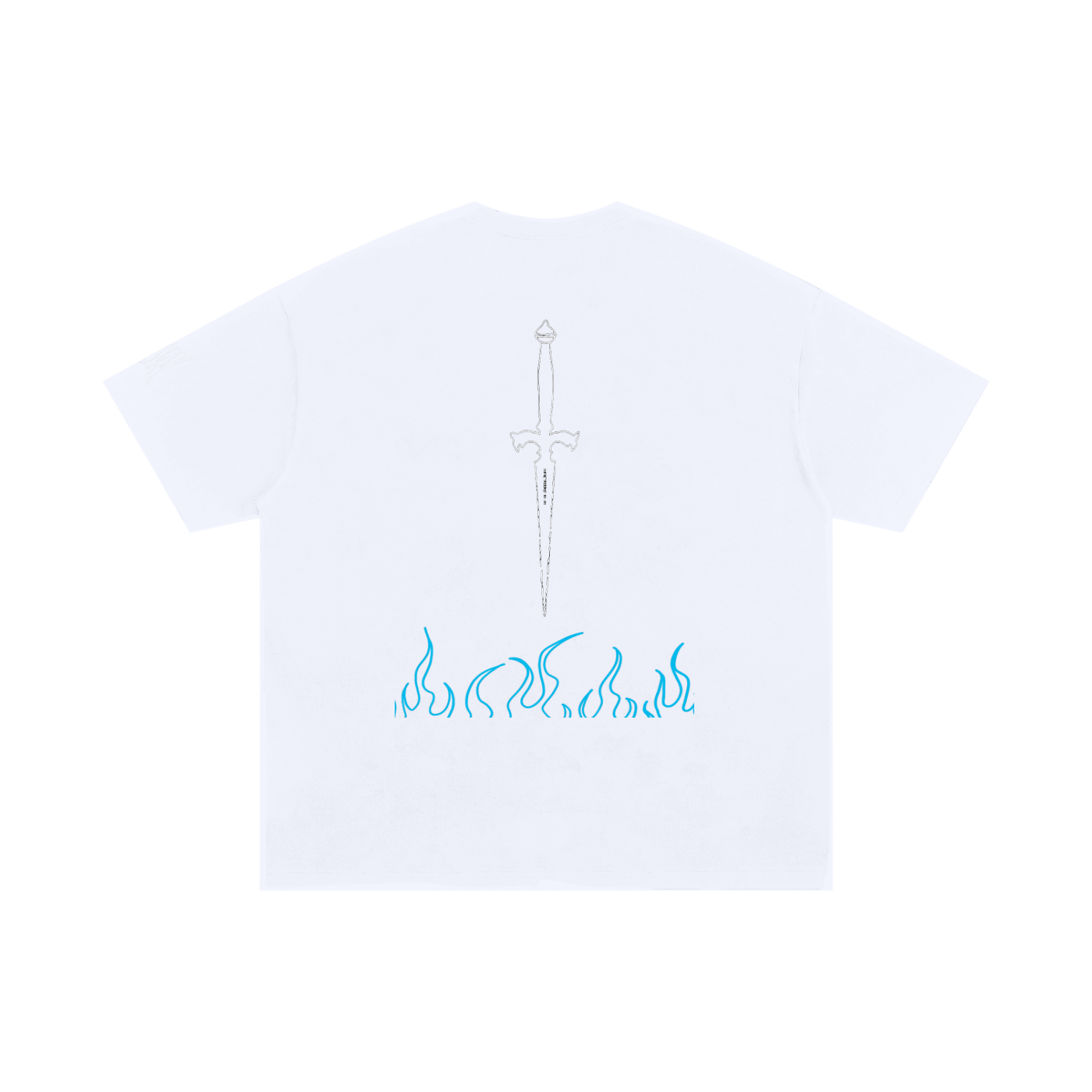 NO FRONT Pump Cover "Sword n Flamez"