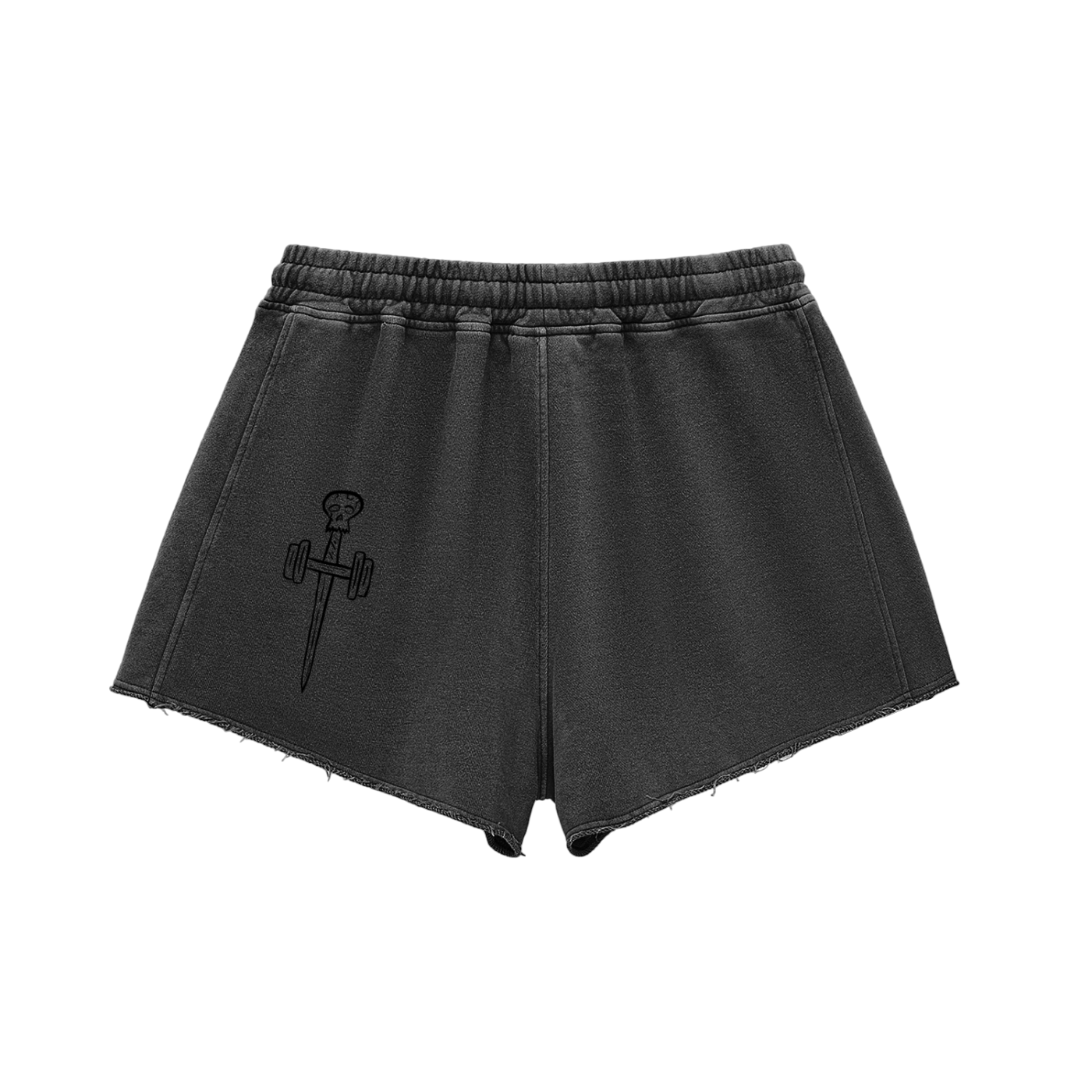 SNOW WASHED FEMALE SHORTS