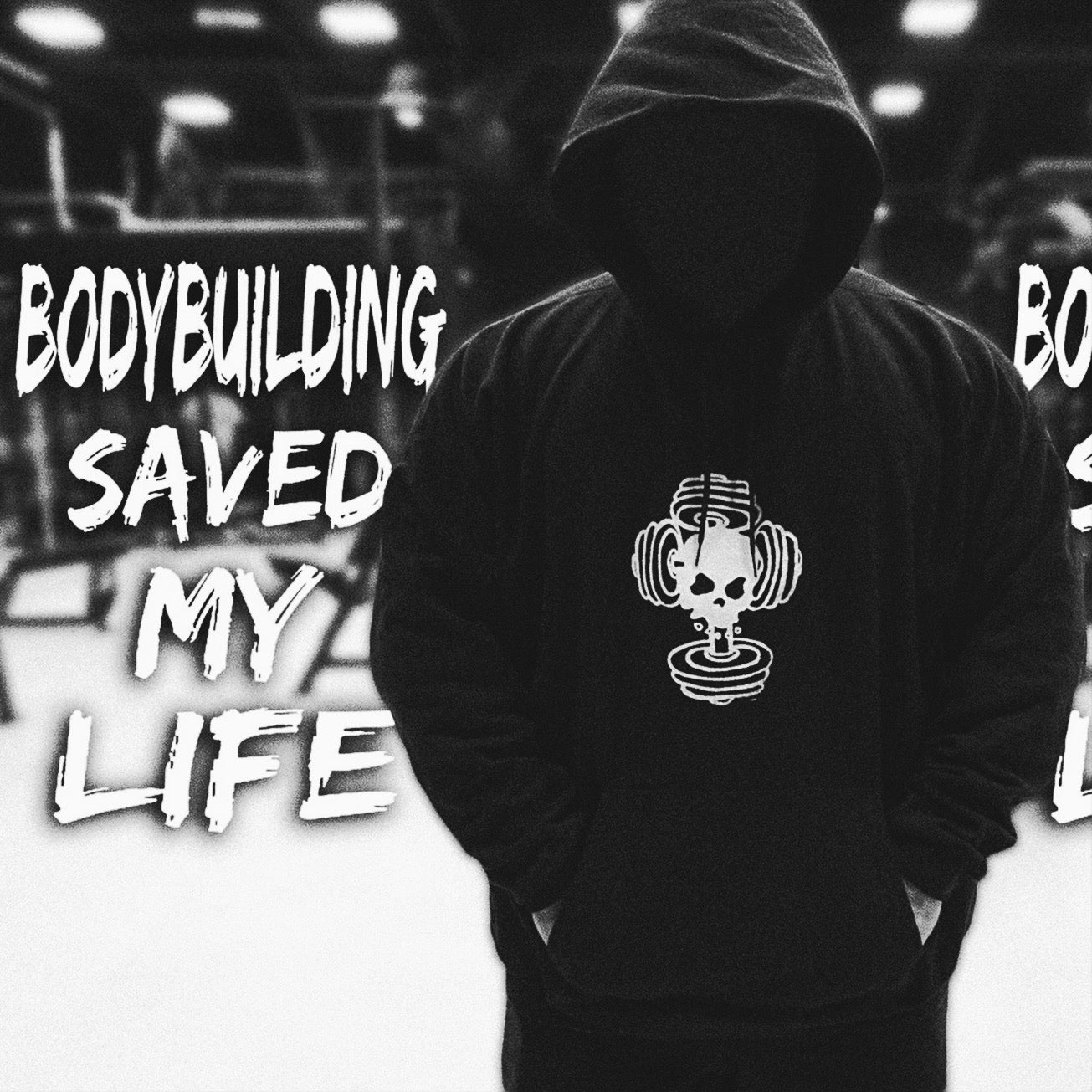 OG GRUNGE "BBSML" HOODIE (BLACK)