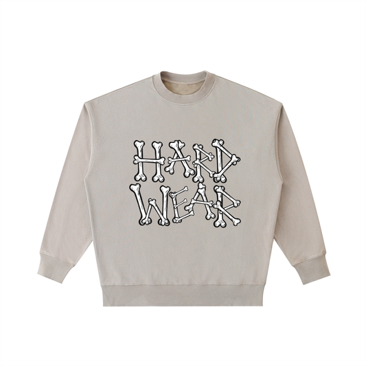 Vintage Washed HW Bones Crewneck