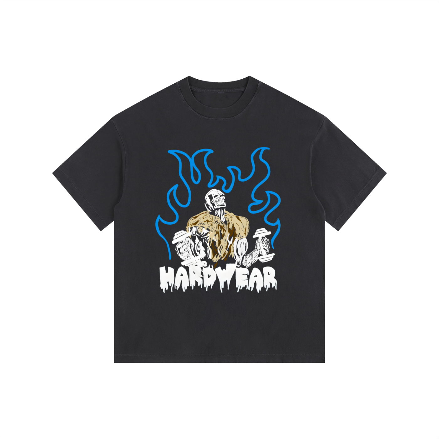 Vintage Washed Oversized “WHATEVER IT TAKES” Tee