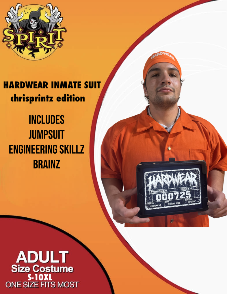 HARDWEAR INMATE JUMPSUIT