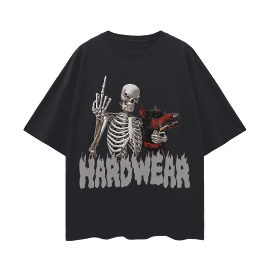 Oversize Deep Drop Shoulder "fukitweball" Tee