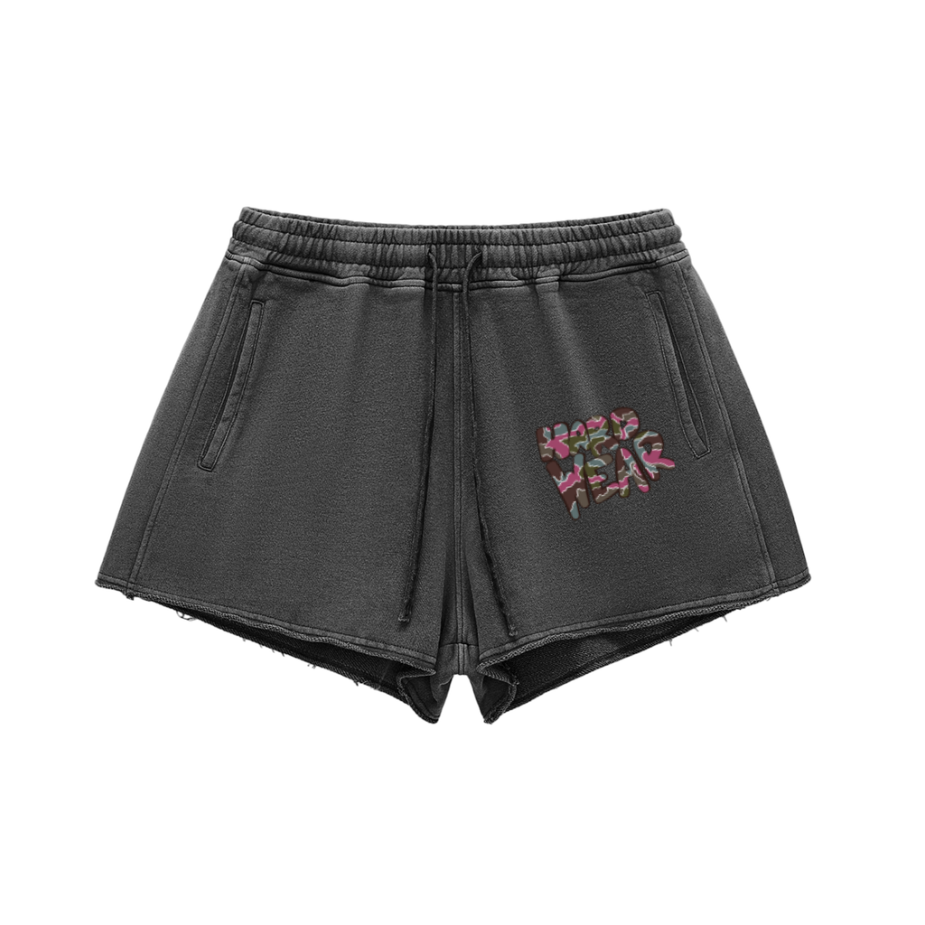 SNOW WASHED FEMALE SHORTS