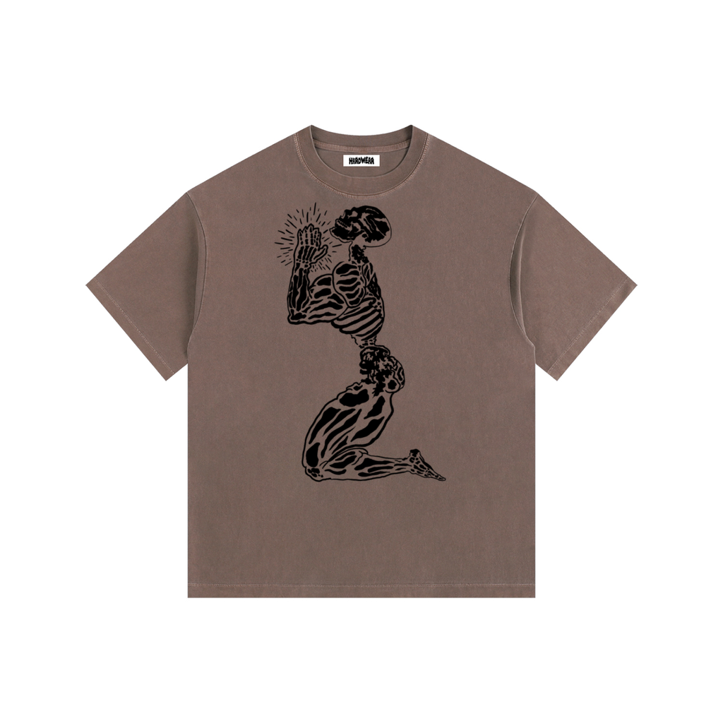 Vintage Washed "FEAR GOD NOT FAILURE" Tee