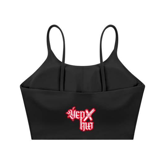 Spaghetti Strap YEPxHW Sports Bra