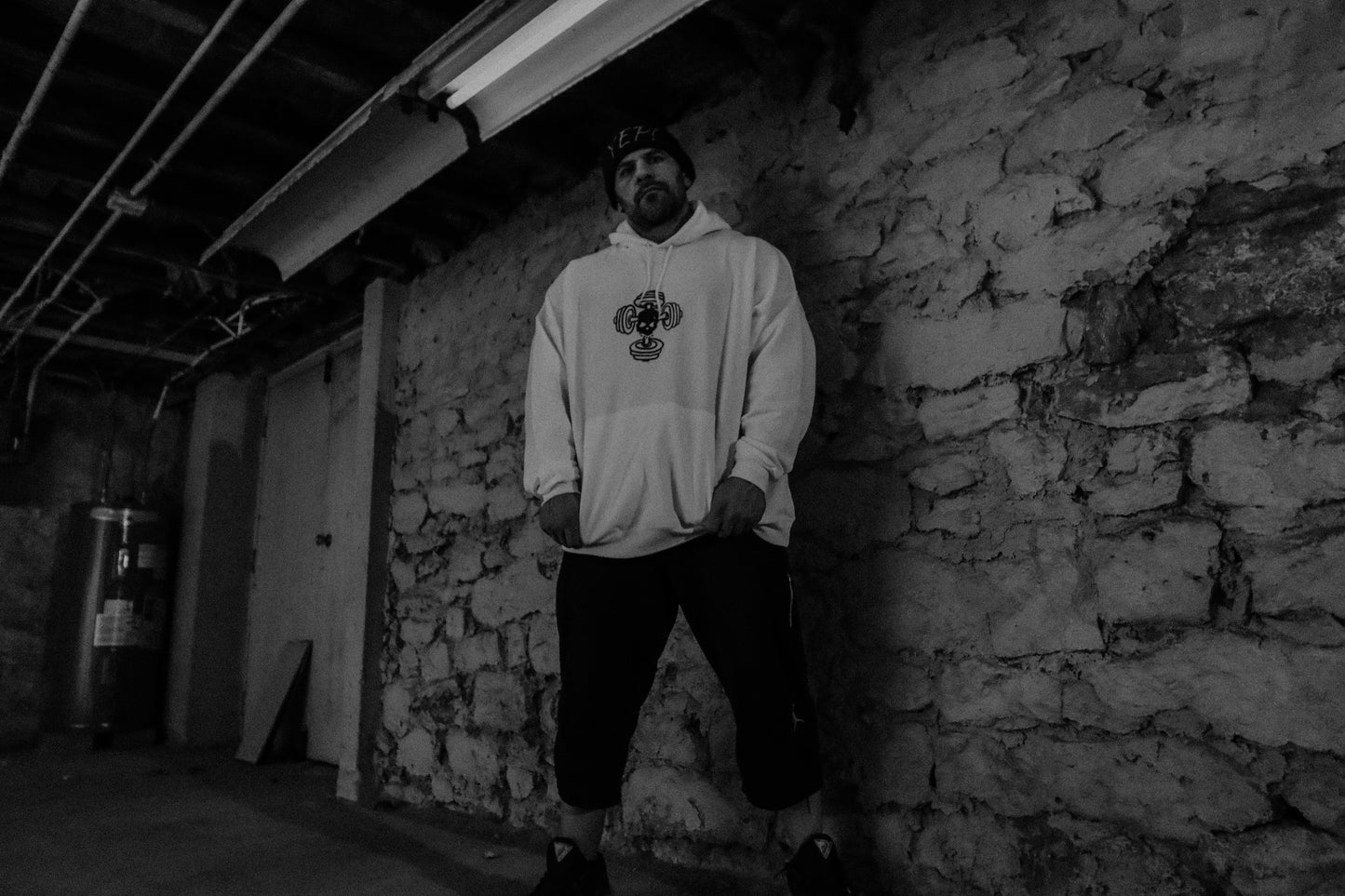 OG GRUNGE "BBSML" HOODIE (WHITE)