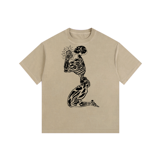 Vintage Washed "FEAR GOD NOT FAILURE" Tee