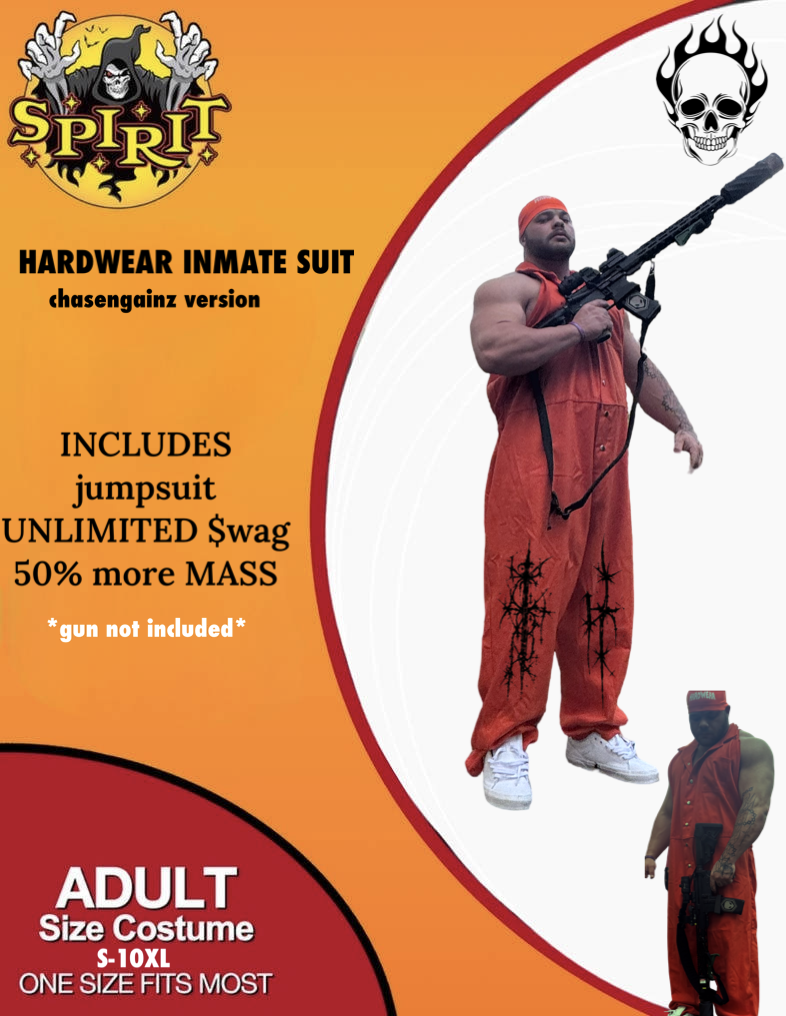 HARDWEAR INMATE JUMPSUIT