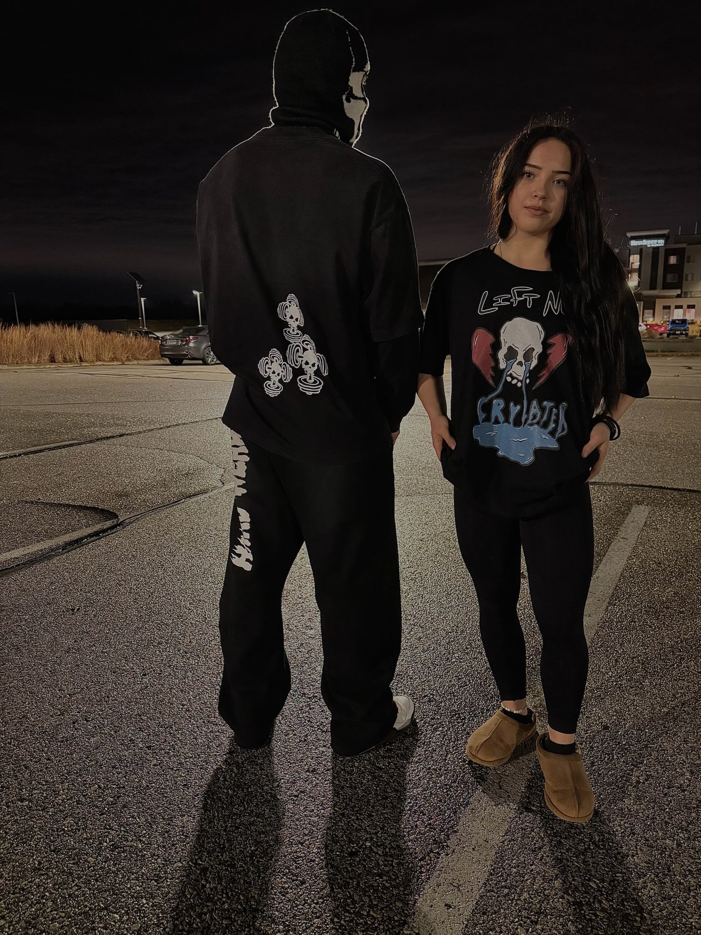 GrungeFade HARDWEAR Two-Piece T-Shirt