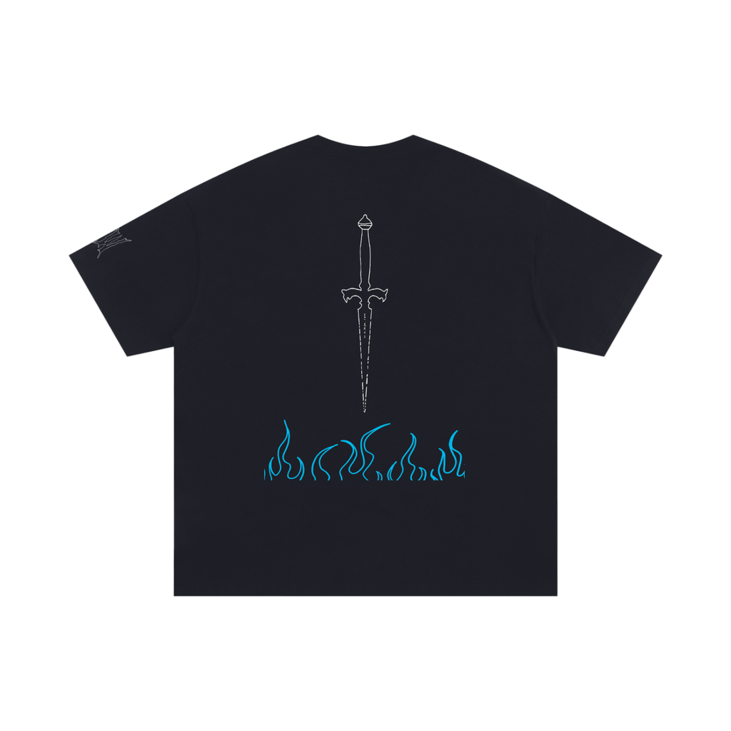 NO FRONT Pump Cover "Sword n Flamez"