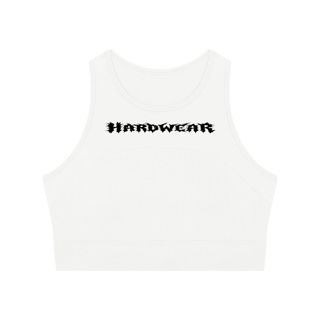 HARDWEAR CROP "GET HUGE" SPORTS BRA