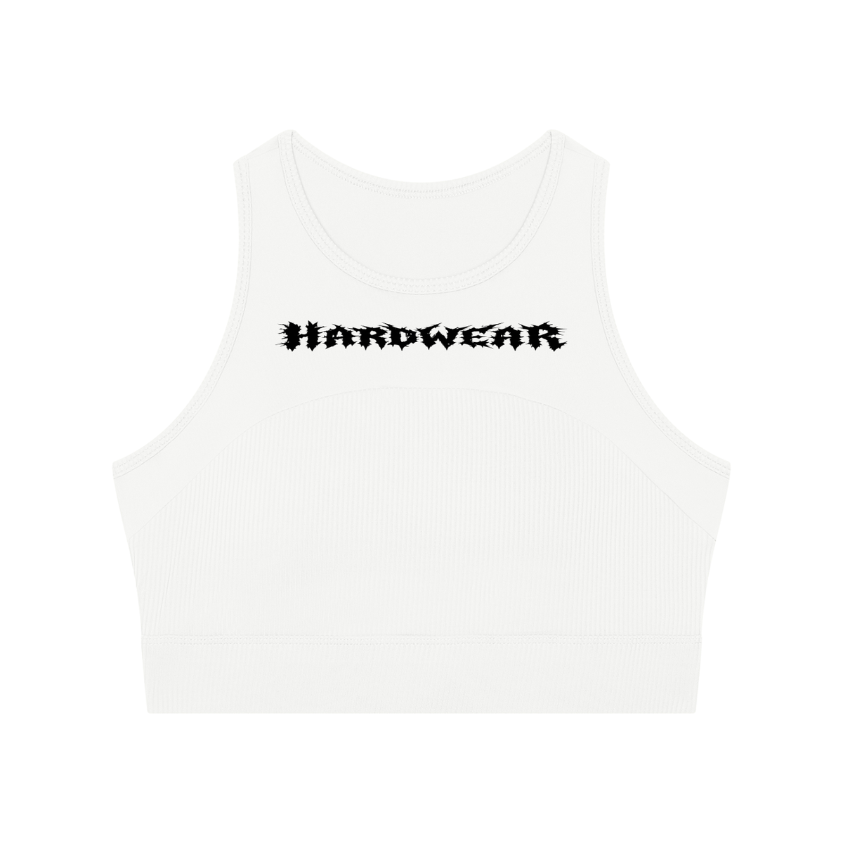 HARDWEAR CROP "GET HUGE" SPORTS BRA