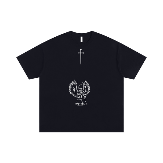 Oversized Slim Pump Cover "HE LEADS I FOLLOW"