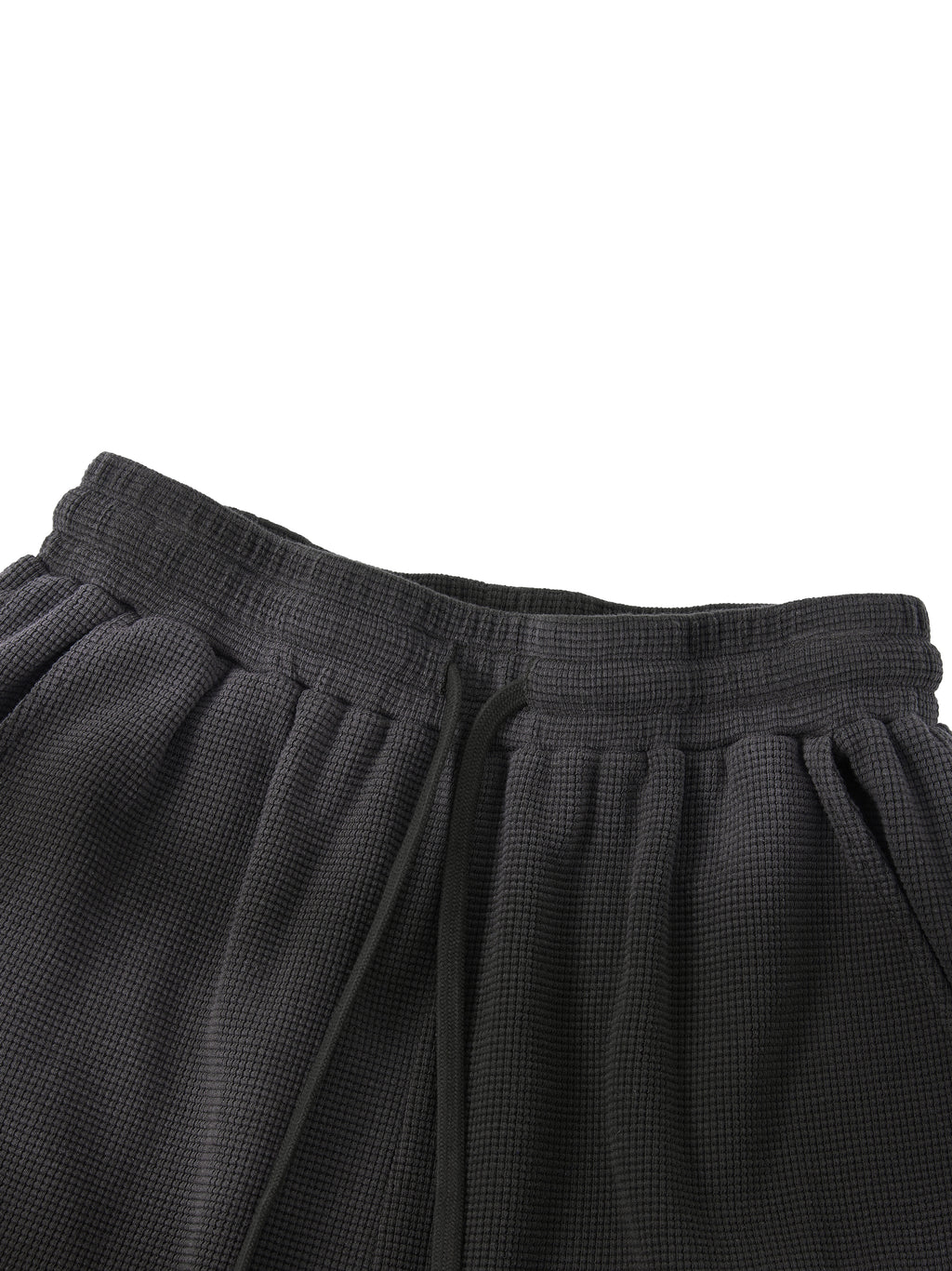"GET HUGE" Sunfade Waffle Shorts