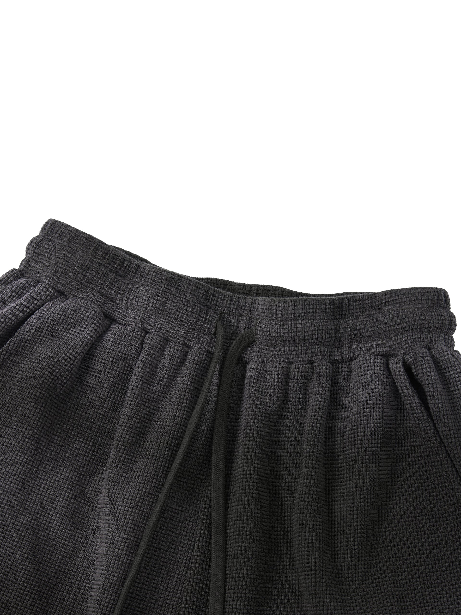 "GET HUGE" Sunfade Waffle Shorts
